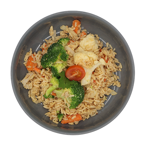 [08023] Asian vegetable rice with egg