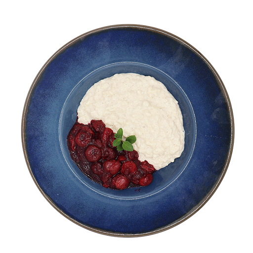 [08031] Rice pudding with cherry ragout