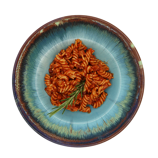 [08033] Spirelli with sausage goulash