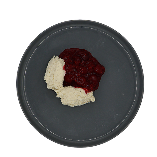 [08064] Panna cotta mit Himbeerragout
