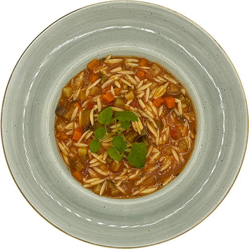 [08740] Minestrone with vegetables and rice noodles