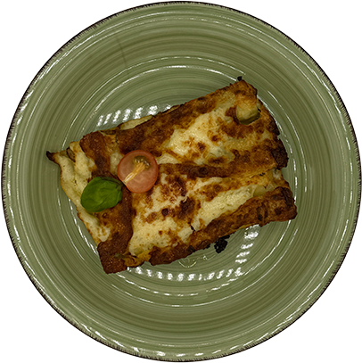 [08948] Cannelloni filled with spinach and ricotta in parmesan cream